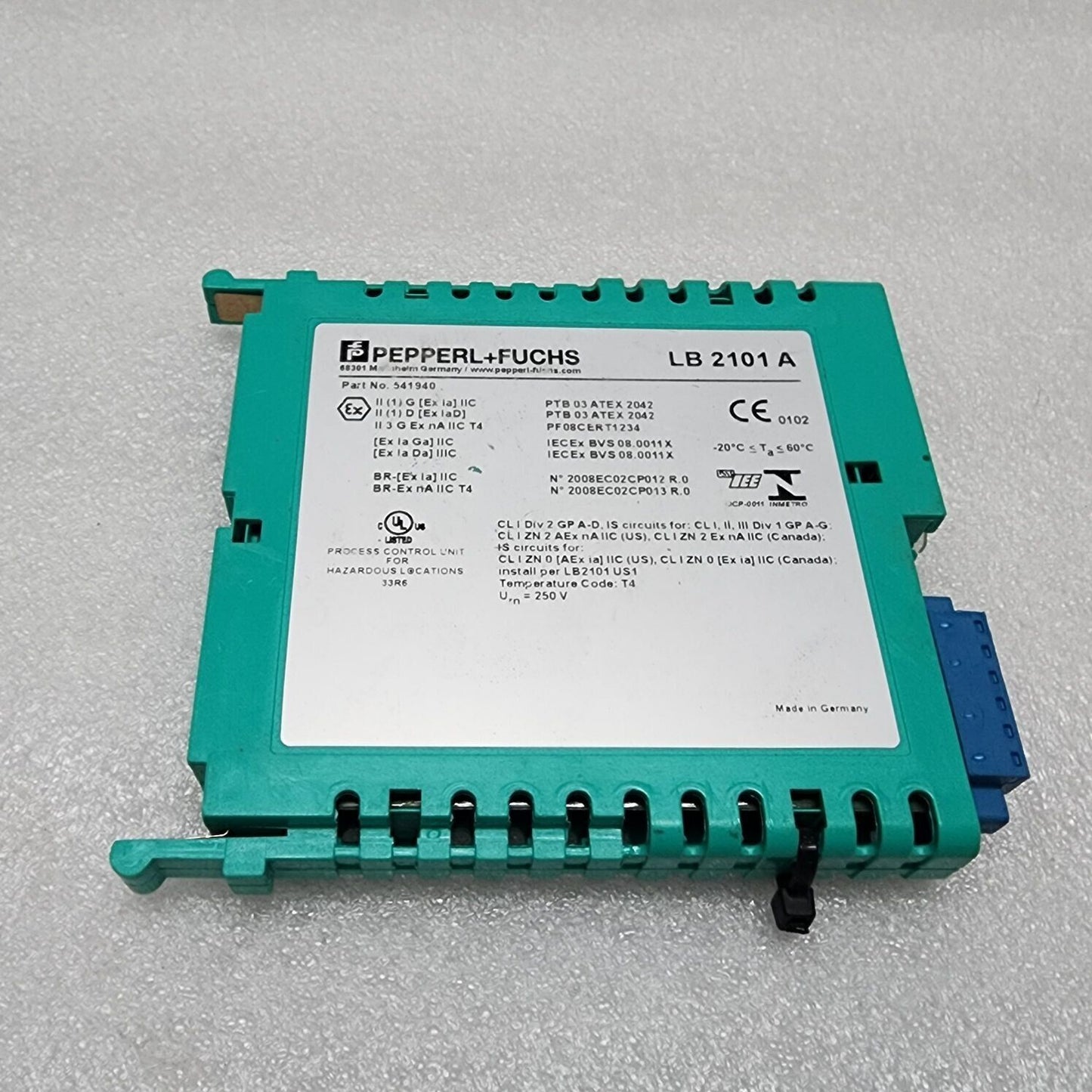 PEPPERL + FUCHS LB2101A DIGITAL OUTPUT 541940