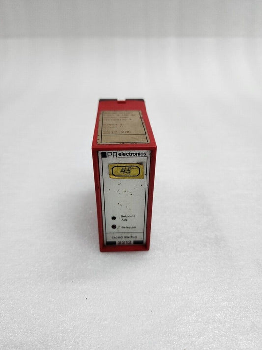 PR ELECTRONICS 2212 TACHO SWITCH  2212 X0C 24VDC