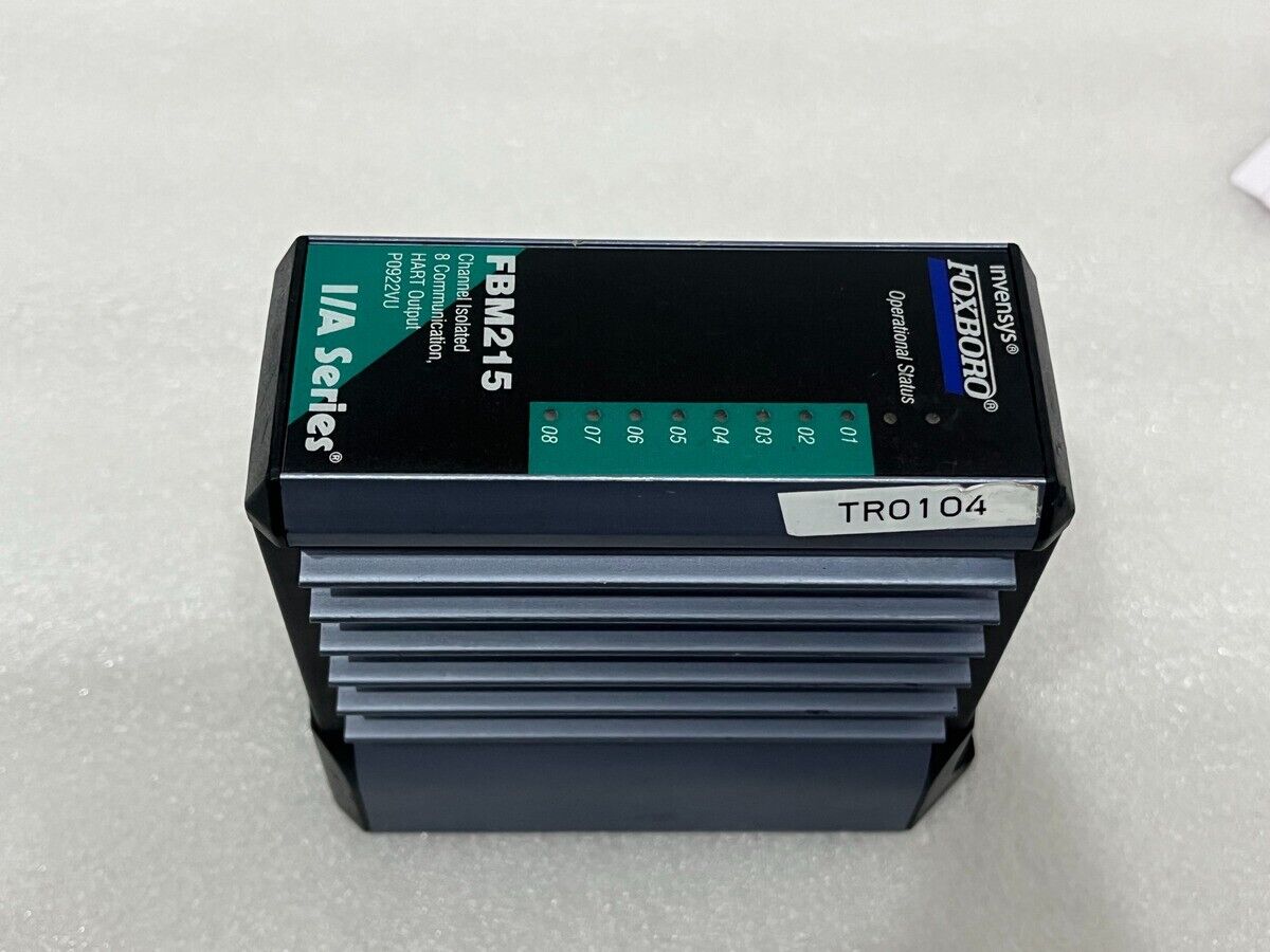 FOXBORO INVENSYS FBM215 8CH ISOLATED COMMUNICATION HART OUTPUT P0922VU