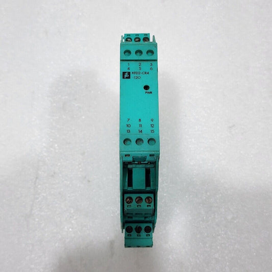 PEPPERL + FUCHS KFD2-CR4-1.2O TRANSMITTER POWER SUPPLY 122579