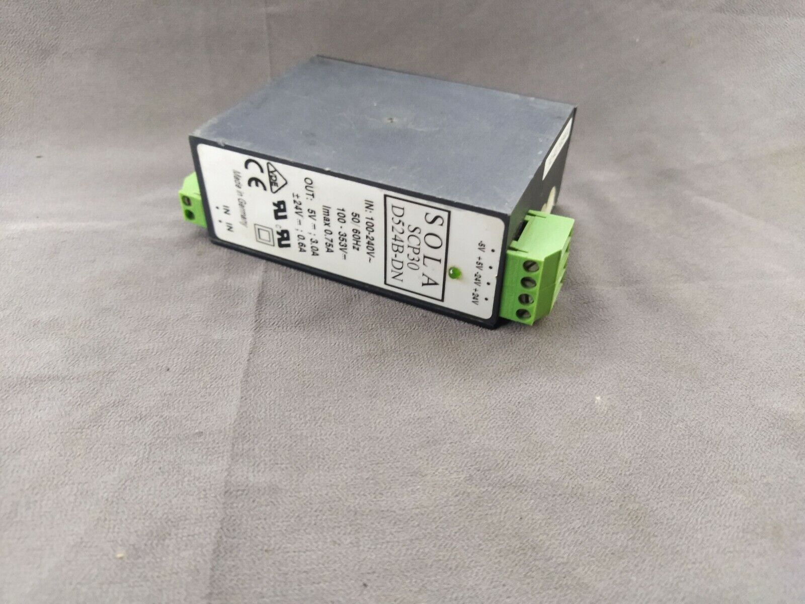 Sola SCP30 D524B-DN Power Supply 24V