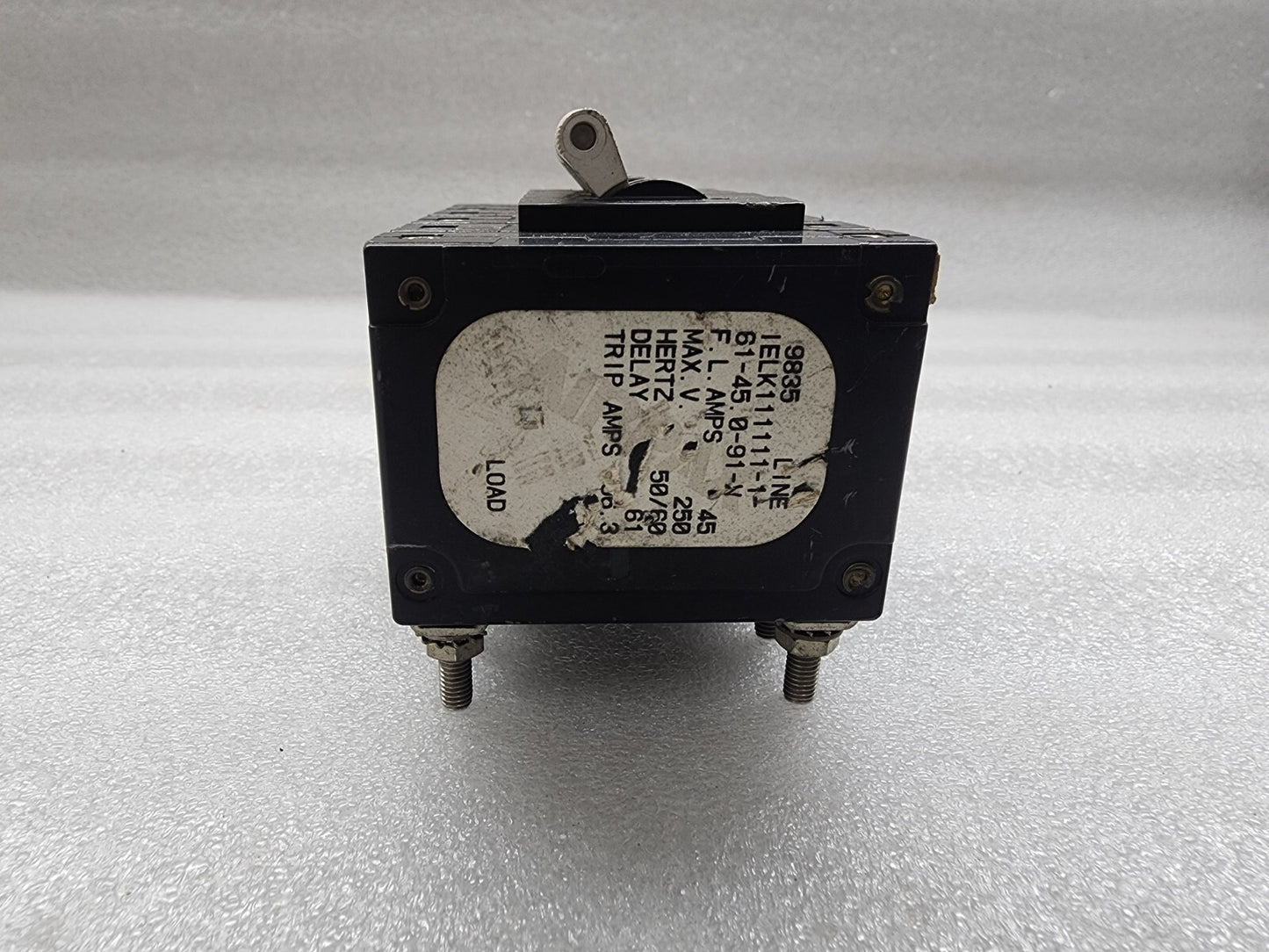9835 LINE 6-POLE CIRCUIT BREAKER 45A 61-45.0-91