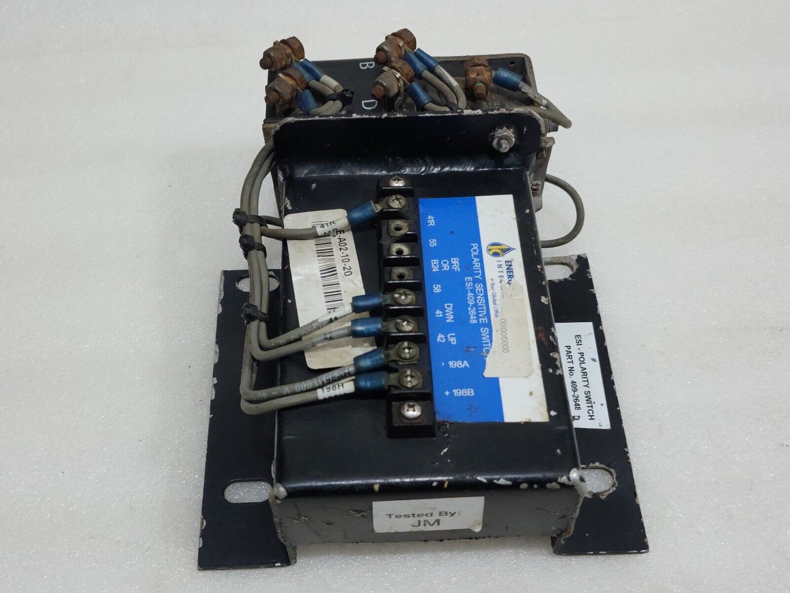 ENERGY SERVICES INTERNATIONAL ESI-409-2648 POLARITY SENSITIVE SWITCH