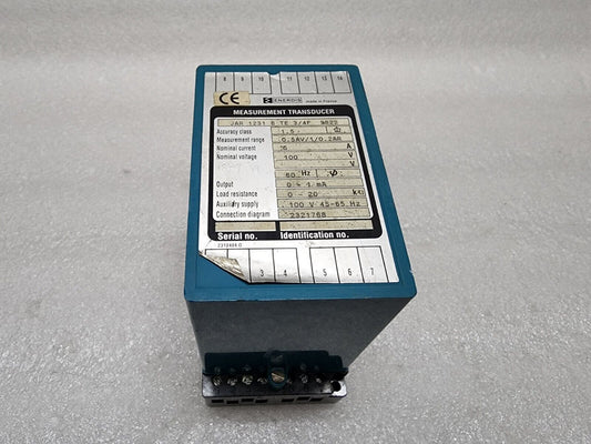 ENERDIS JAR1231BTE 3/4F 9822 MEASUREMENT TRANSDUCER 100V