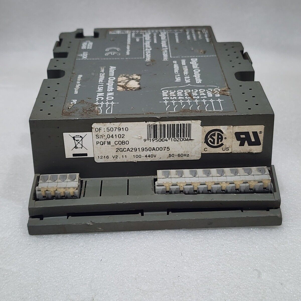 ABB PQFM_COBO PQF LV ACTIVE LINE FILTER CONTROLLER 2GCA291950A0075 100-440V