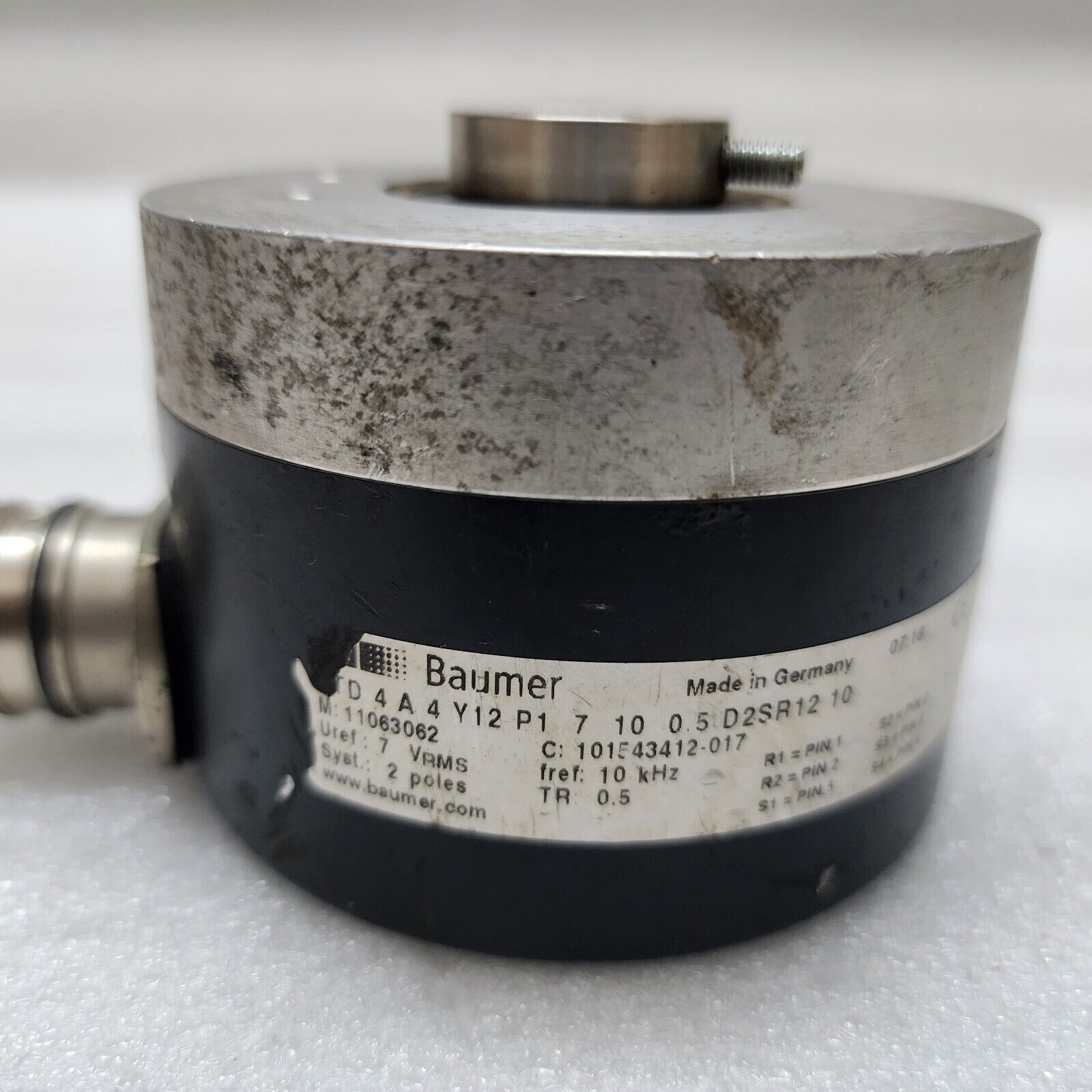 BAUMER RTD 4 A 4 Y 12 P1 7 10 0.5 D2SR12 10 ENCODER