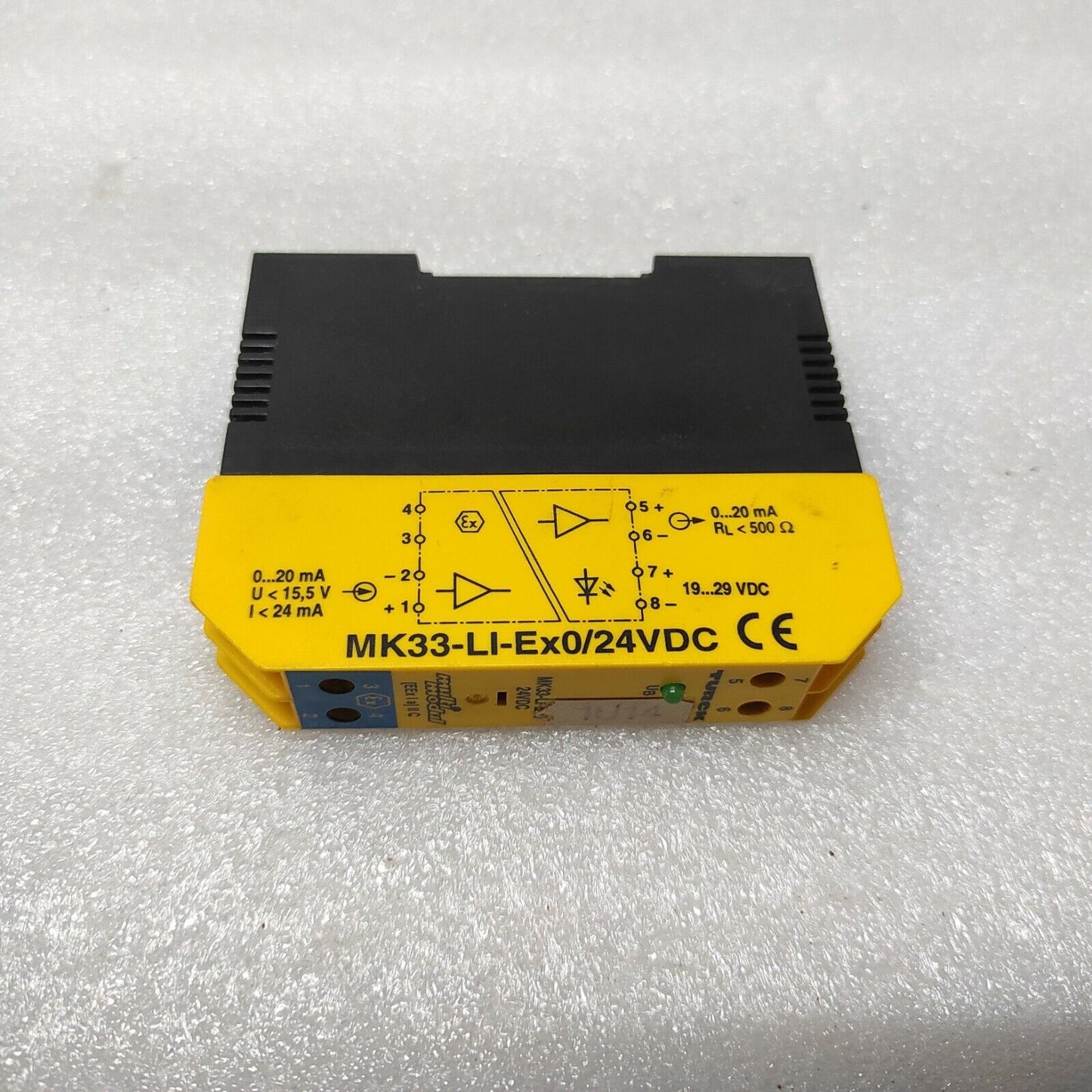 TURCK MK33-LI-EX0/24VDC ISOLATING SAFETY MODULE 24VDC
