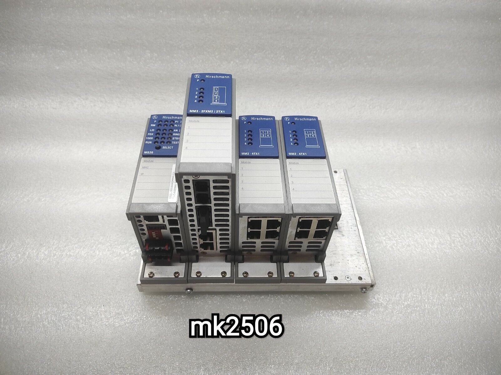 HIRSCHMANN MS20 MM3-2FXM2/2TX1 MM2-4TX1 MICE MEDIA MODULE