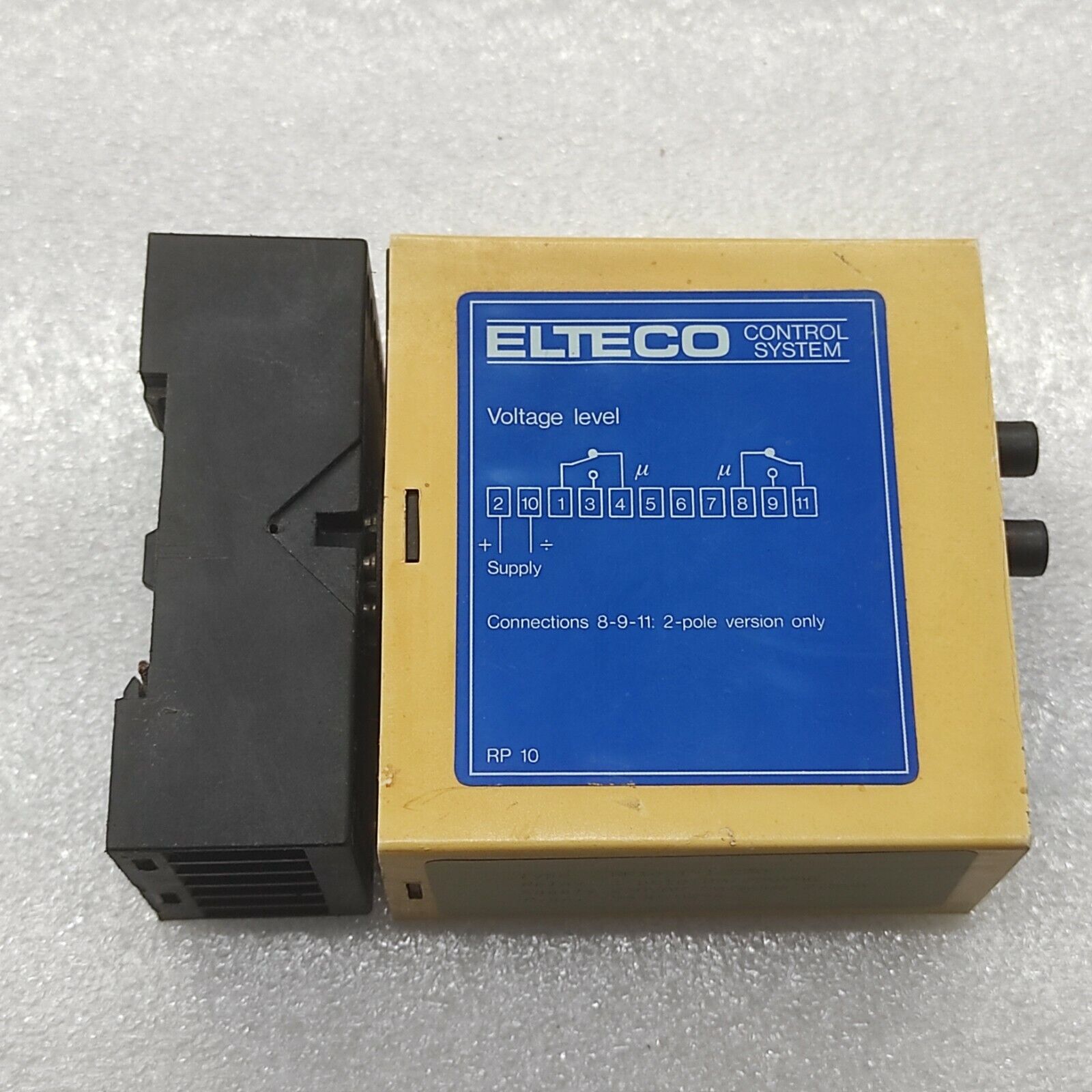 ELTECO CONTROL SYSTEM RP10-1-1-230 VOLTAGE LEVEL RP10 230VAC