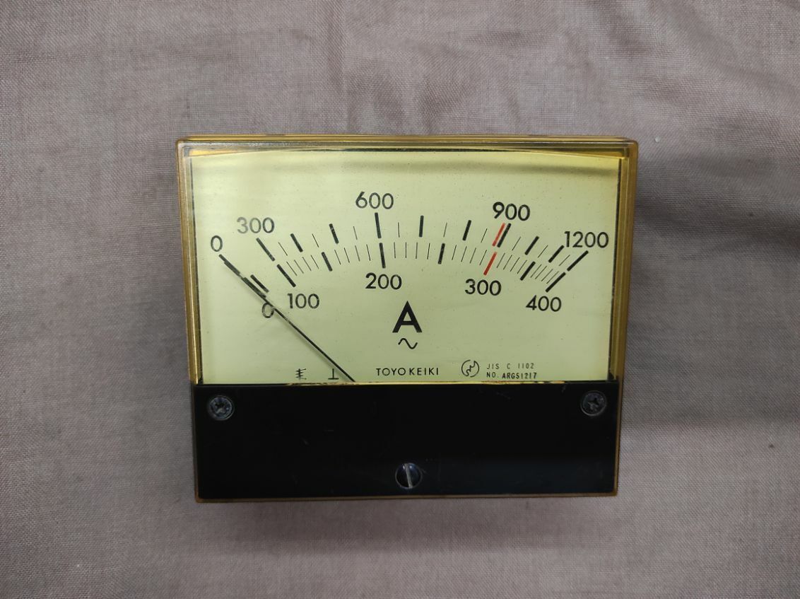 TOYO KEIKI ACF-12NT CT 1200/5A 400V AMMETER