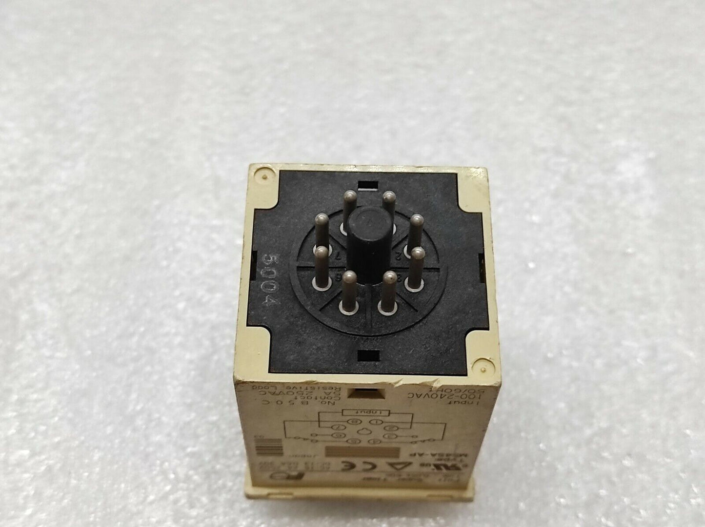 Fuji MS4SA-AP Super Timer 100-240V AC 0.05S-60H LOT OF 3 UNIT