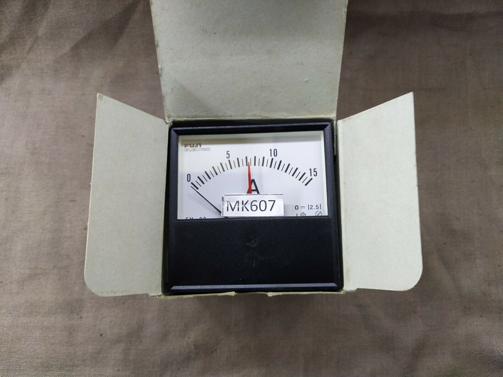 Fuji FM-80 Ampere Meter 1.5A 10V Ammeter