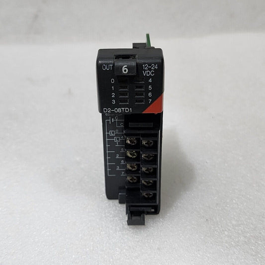 AUTOMATION DIRECT D2-08TD1 OUTPUT MODULE