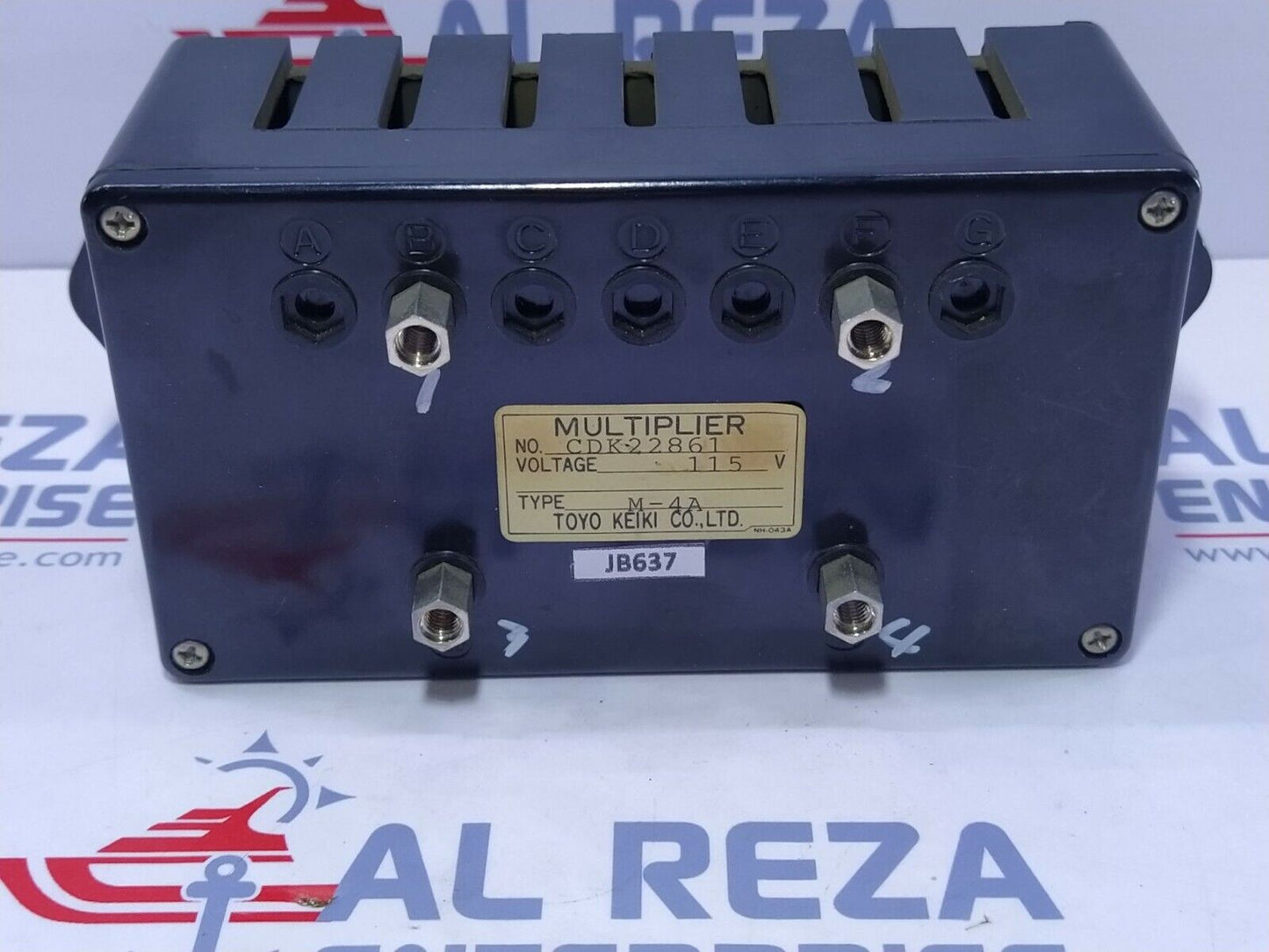 Toyo Keiki CDK22861 Multiplier 115V M-4A