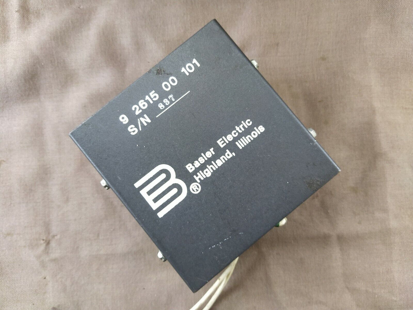 Basler 9 2615 00 101 Radio Frequency Interface Filter 9261500101