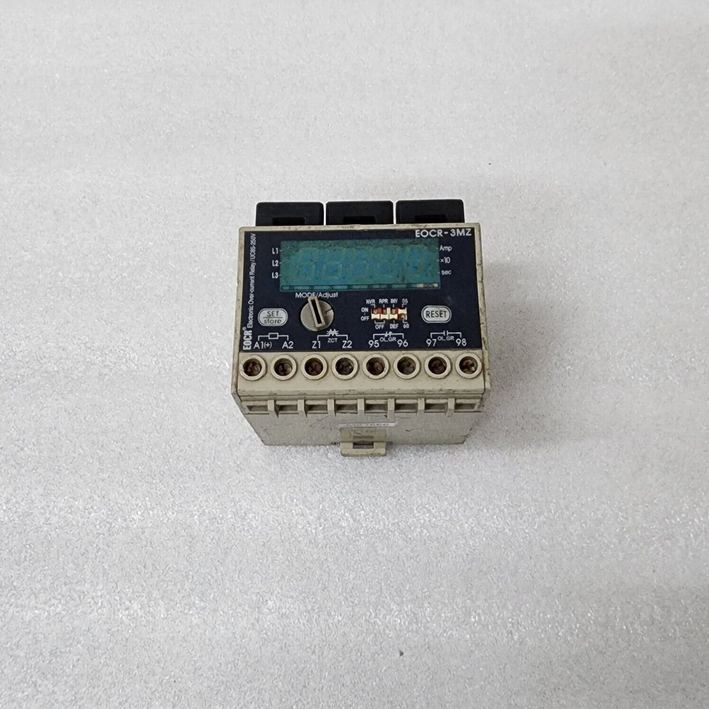 SAMWHA EOCR-3MZ-A ELECTRONIC OVERCURRENT RELAY 0.1-800A