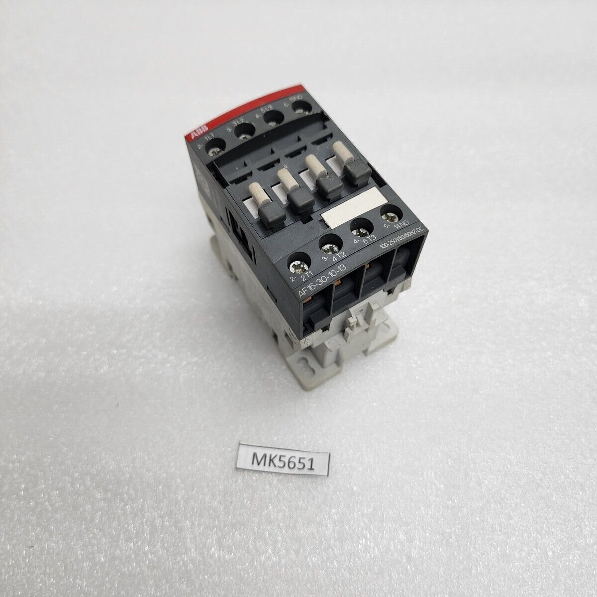 ABB AF16 3-POLE CONTACTOR 35A AF16-30-10-13 100-250V AC/DC