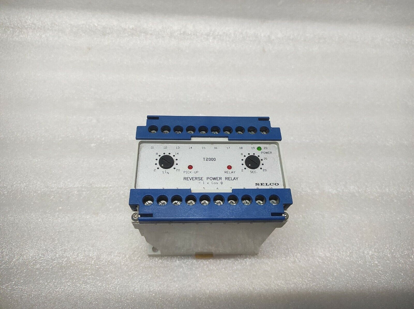 Selco T2000 Reverse Power Relay T2000-07 110 VAC