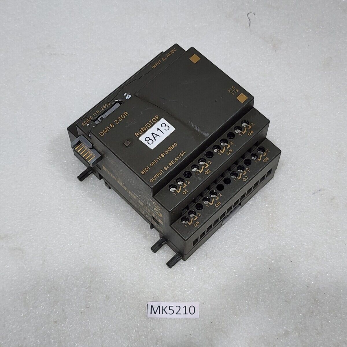 SIEMENS 6ED1 055-1FB10-0BA0 DM16 230R LOGIC POWER SUPPLY 115-240V CRACK ON BODY