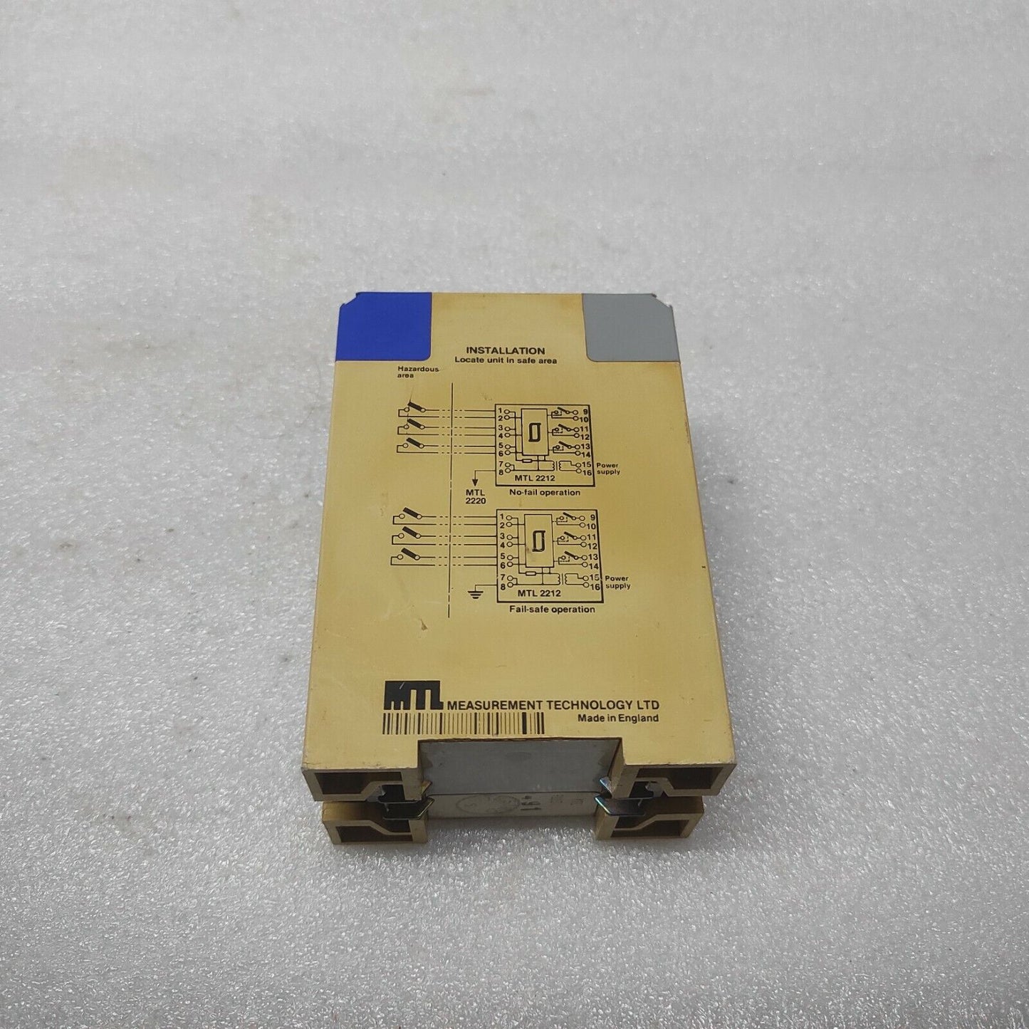 MEASUREMENT TECHNOLOGY MTL2212 3-CH SWITCH OPERATED RELAY 24VDC
