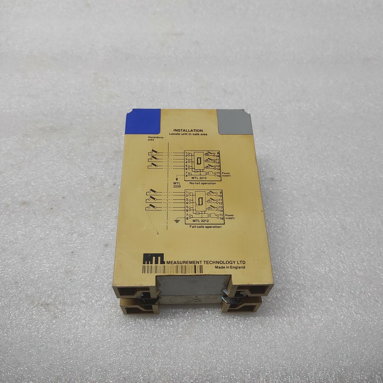 MEASUREMENT TECHNOLOGY MTL2212 3-CH SWITCH OPERATED RELAY 24VDC