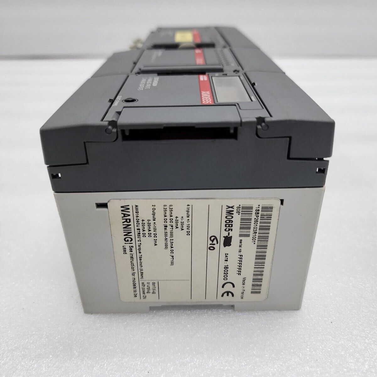 ABB 07KT51-I18 & XC08L1-B03 & XM06B5-G10 BASIC UNIT WITH I/O EXTENSION UNIT