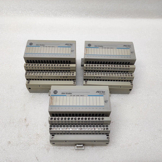 ALLEN BRADLEY FLEX I/O CAT 1794-IB16 96145675 DIGITAL INPUT MODULE 1794-TB2 9615