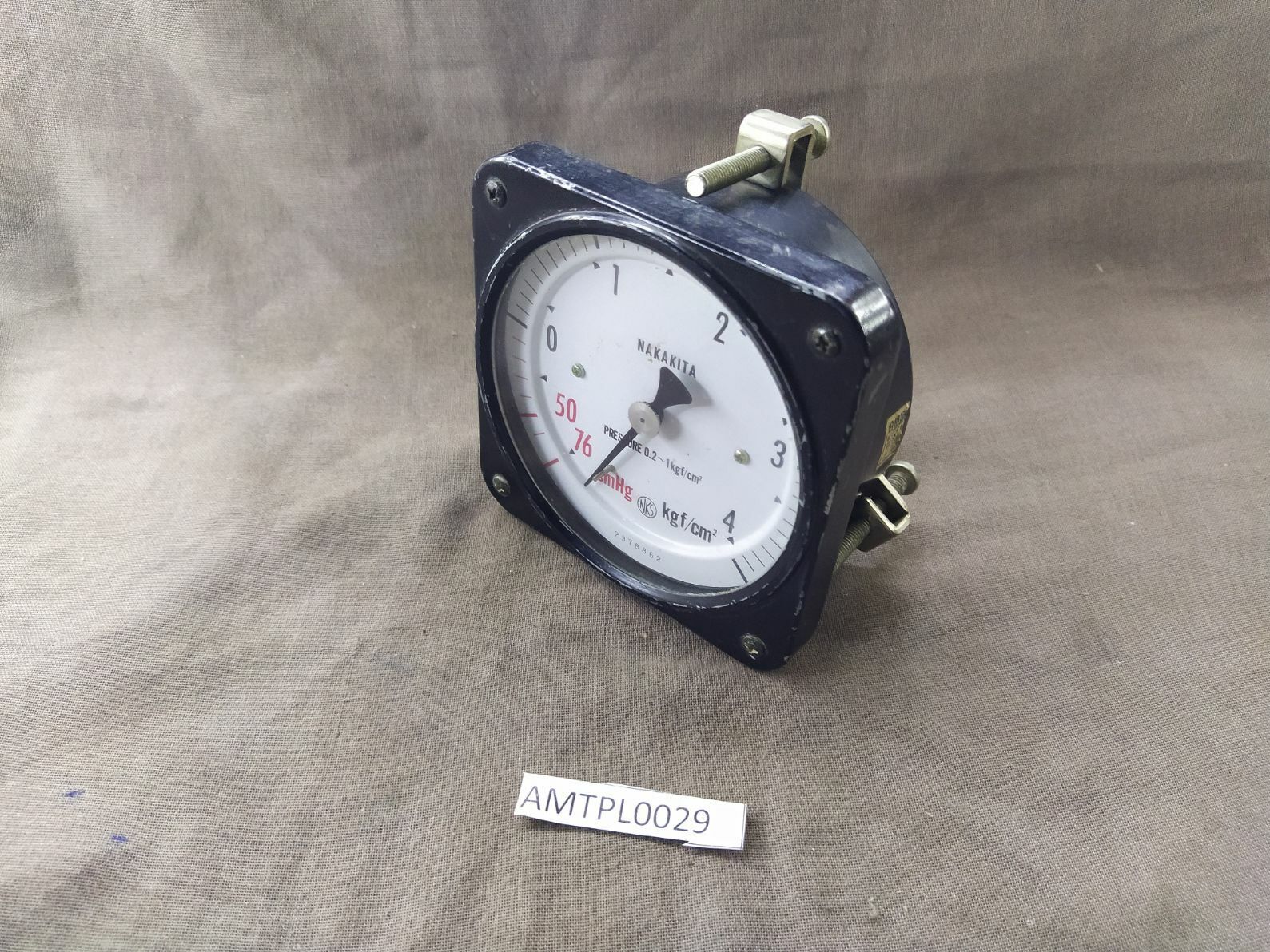 Nakakita Pressure Meter Gauge 75 cmHg - 4 kgf/cm2 2378862