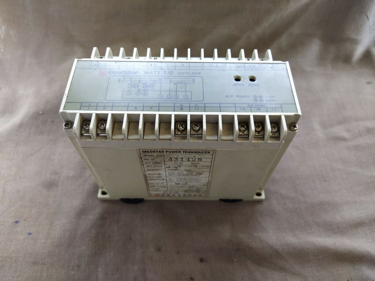 Goldstar Power Transducer GSTD-33W A5VXF6A4