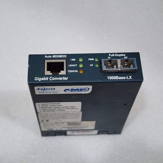 GIGABIT CONVERTER PEL-MC-1GB-SMSC-IN TYCO 1000BASE-LX