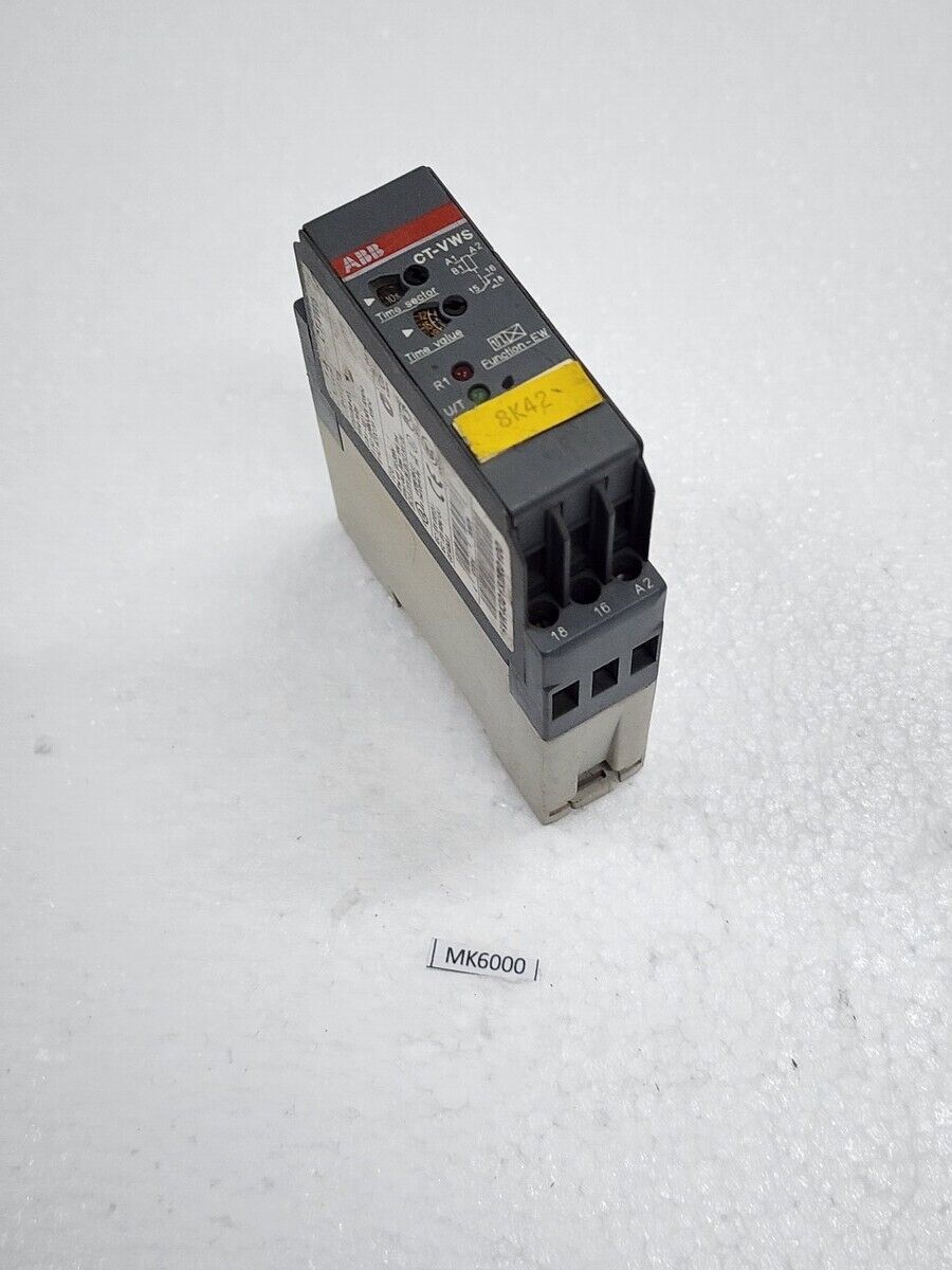 ABB CT-VWS IMPULSE ON TIME RELAY 110-240VAC / 24V AC-DC 1SVR430132R0100