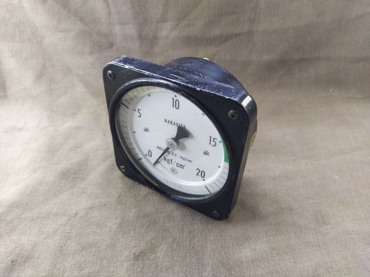 Nakakita Pressure Meter Gauge 0-20 kgf/cm2 NKS 2422318