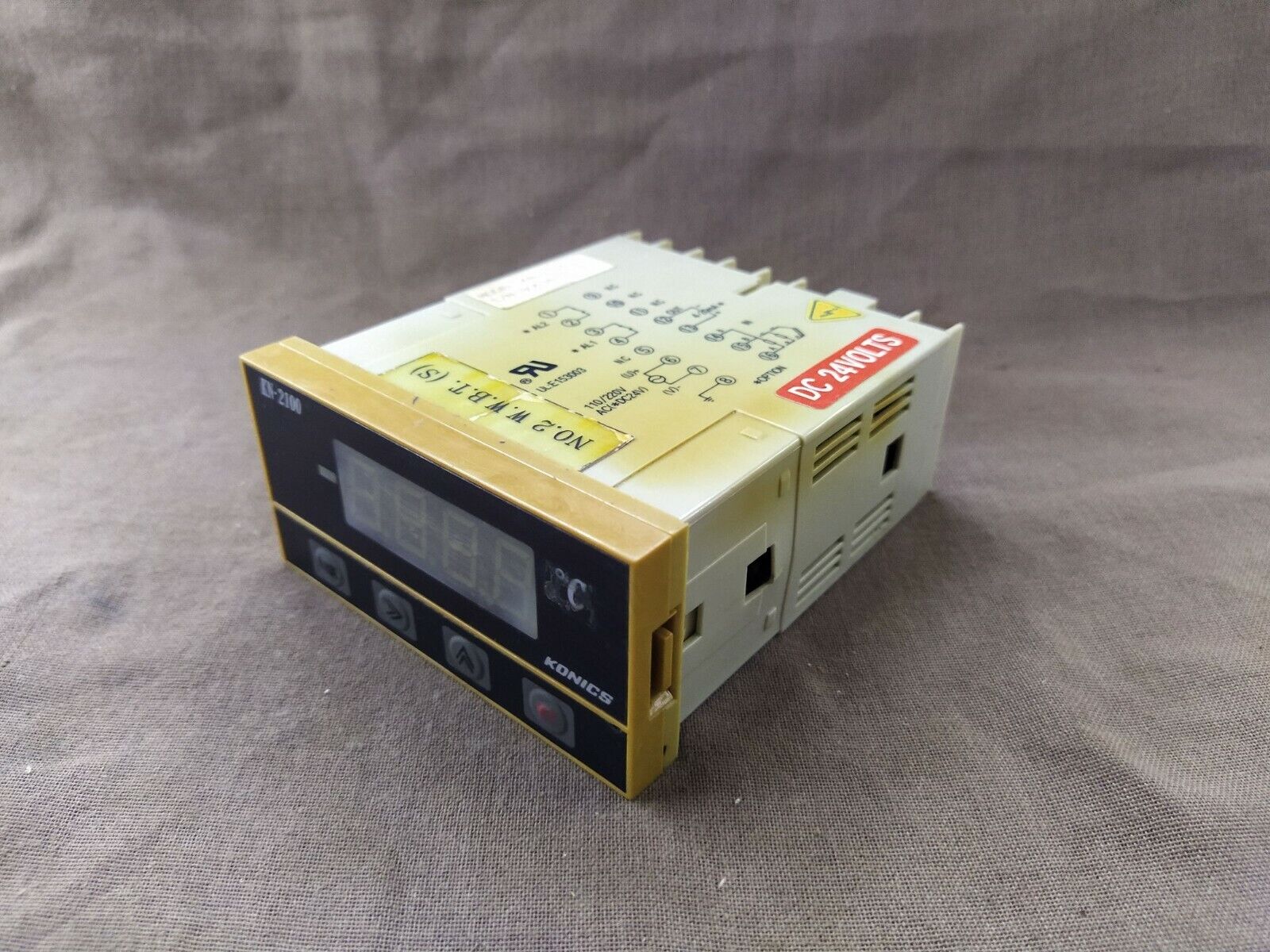 Konics KN-2101 Temperature Indicator KN 2100 24VDC