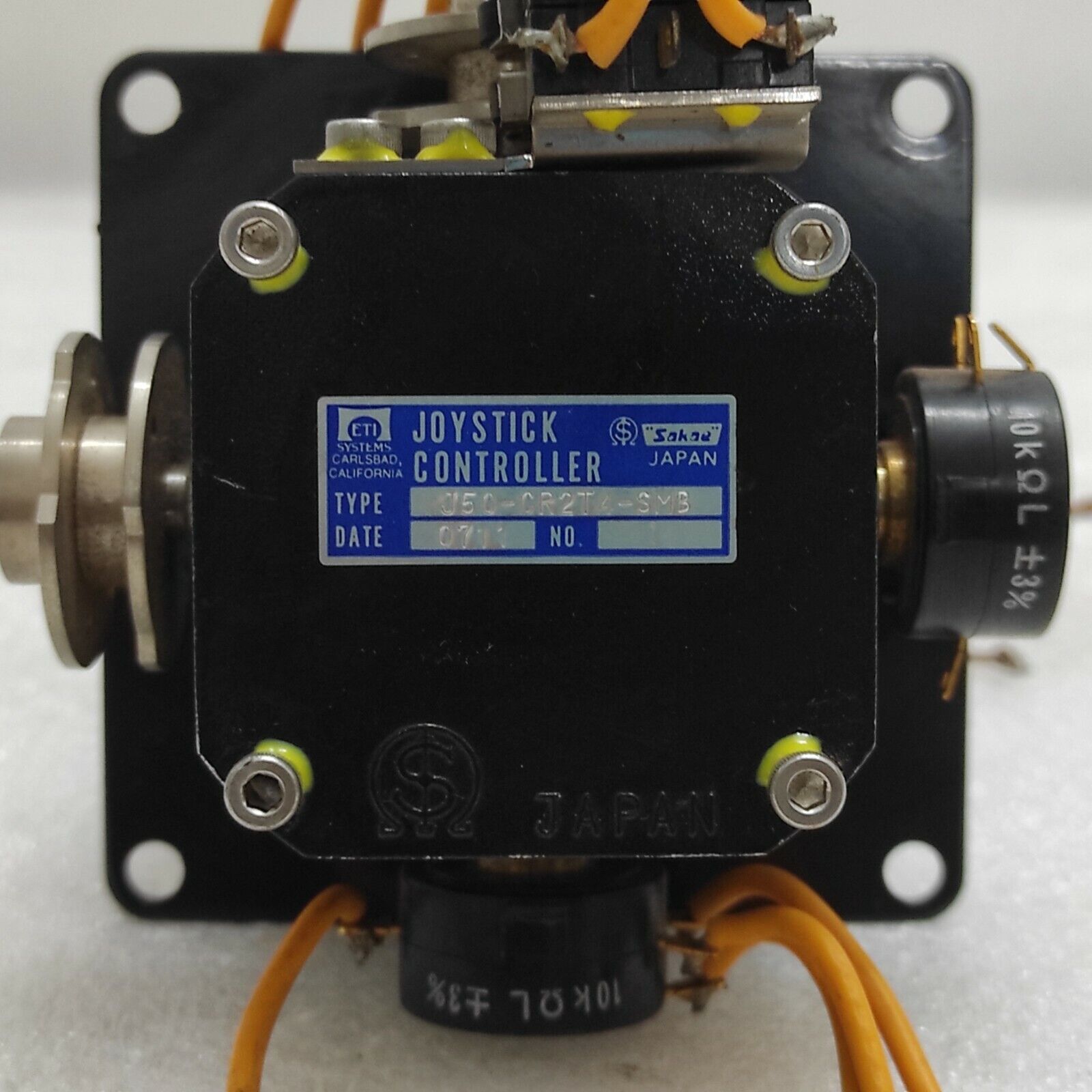 ETI SYSTEMS J50-CR2T4-SMB JOYSTICK CONTROLLER