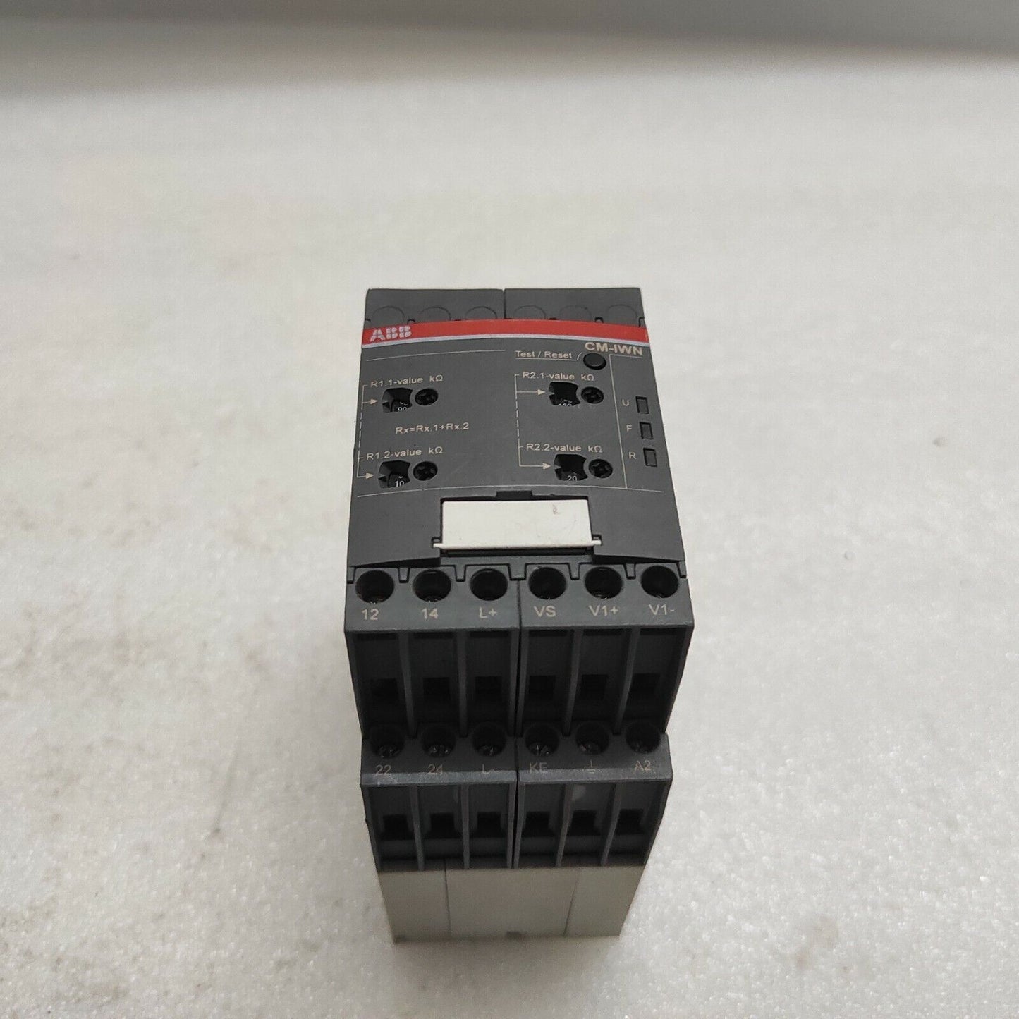 ABB CM-IWN.4S INSULATION MONITORING RELAY 24-240VAC/DC