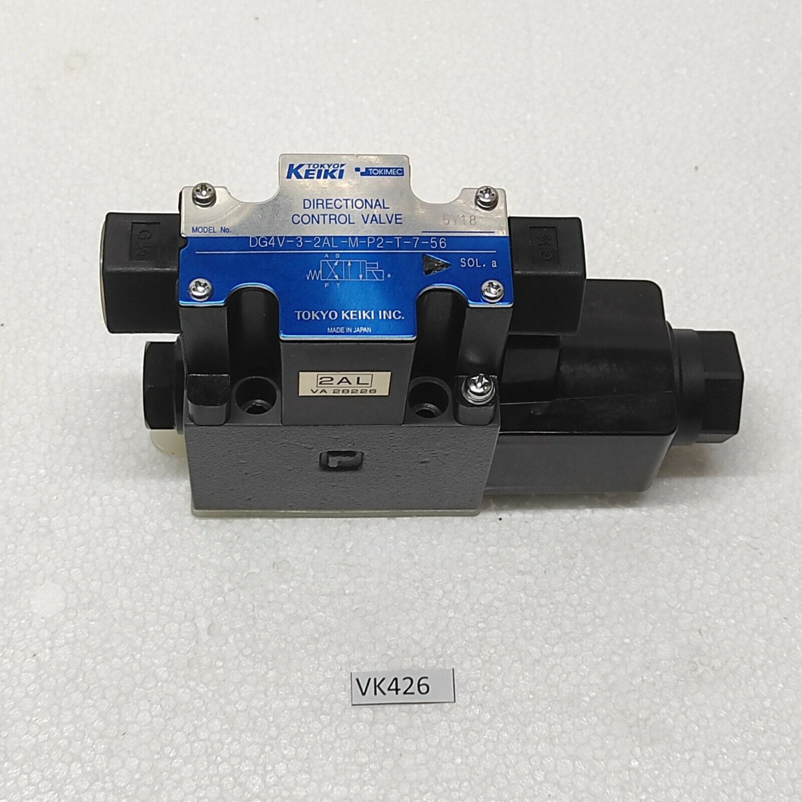 TOKYO KEIKI DG4V-3-2AL-M-P2-T-7-56 DIRECTIONAL CONTROL VALVE 48291056