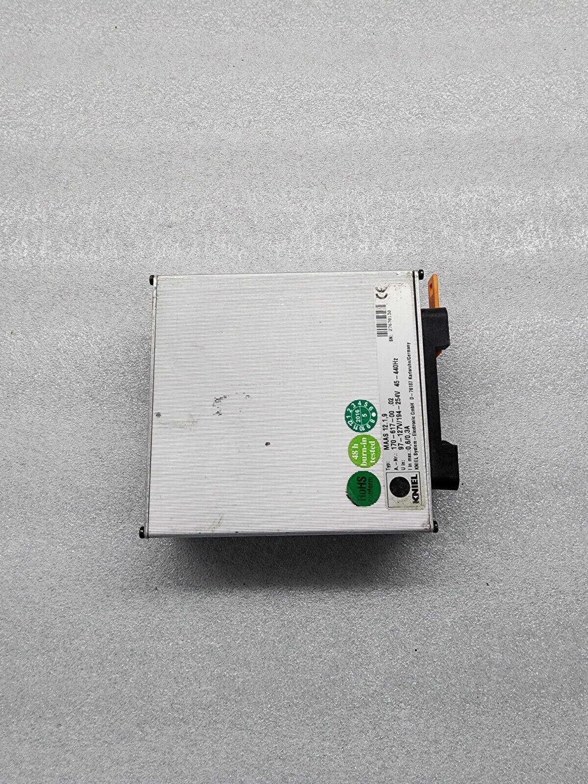 KNIEL MAAS 12.1-9 POWER SUPPLY 170-617-00.02 97-127V/194-254V