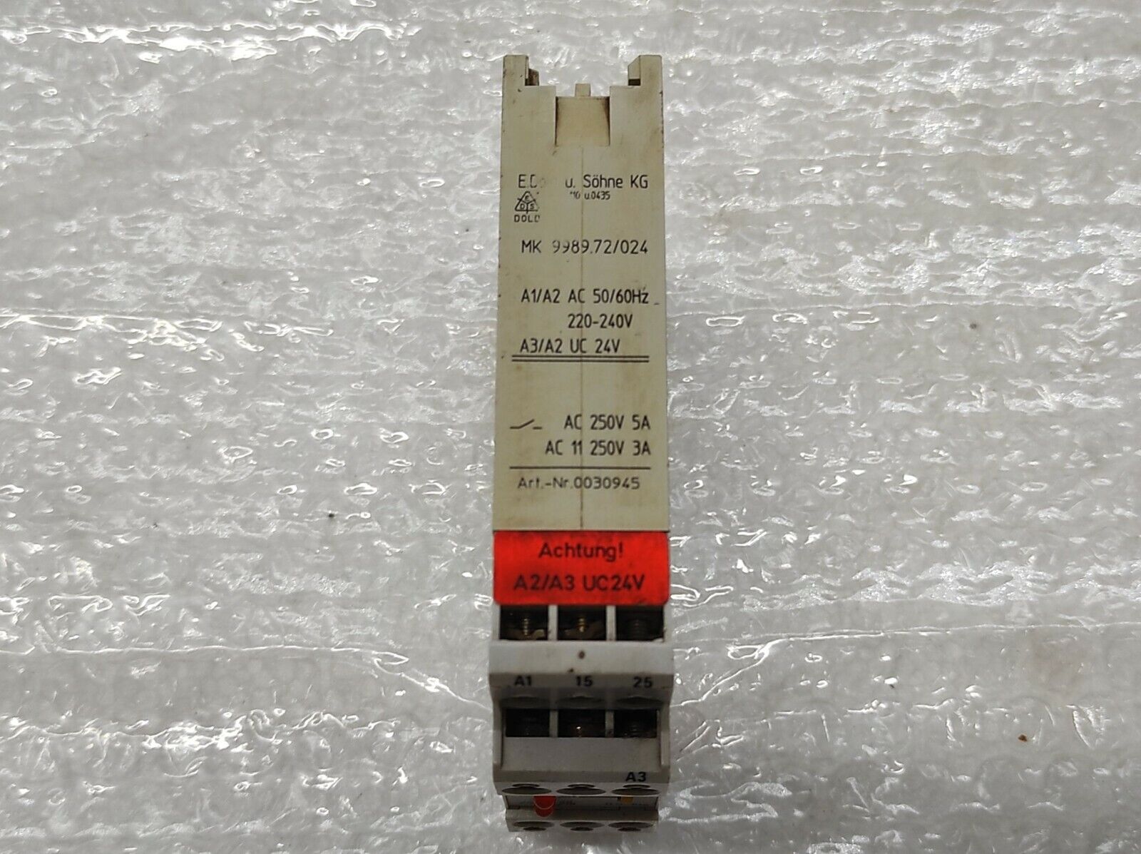 Dold MK 9989.72/024 Electronic Timer 0030945 220-240VAC/24V AC-DC