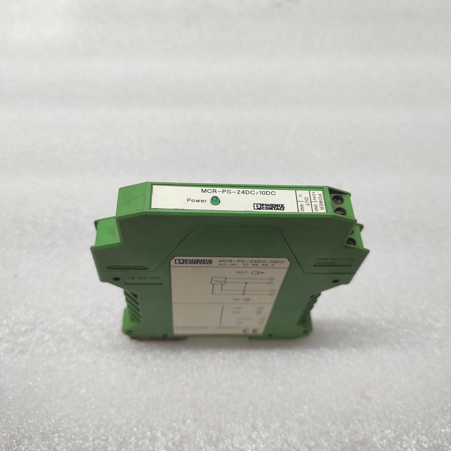 PHOENIX CONTACT MCR-PS-24DC/10DC SIGNAL CONDITIONER 2766685