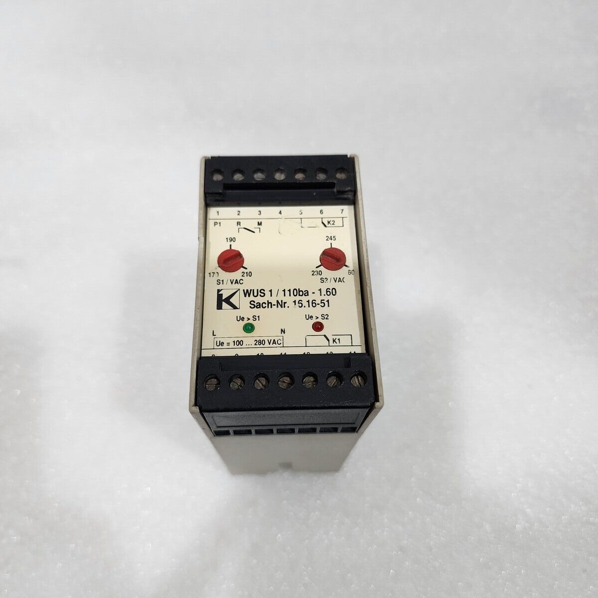 KLASCHKA Wus 1/110ba-1.60 Relais 16.16-51 100-280V