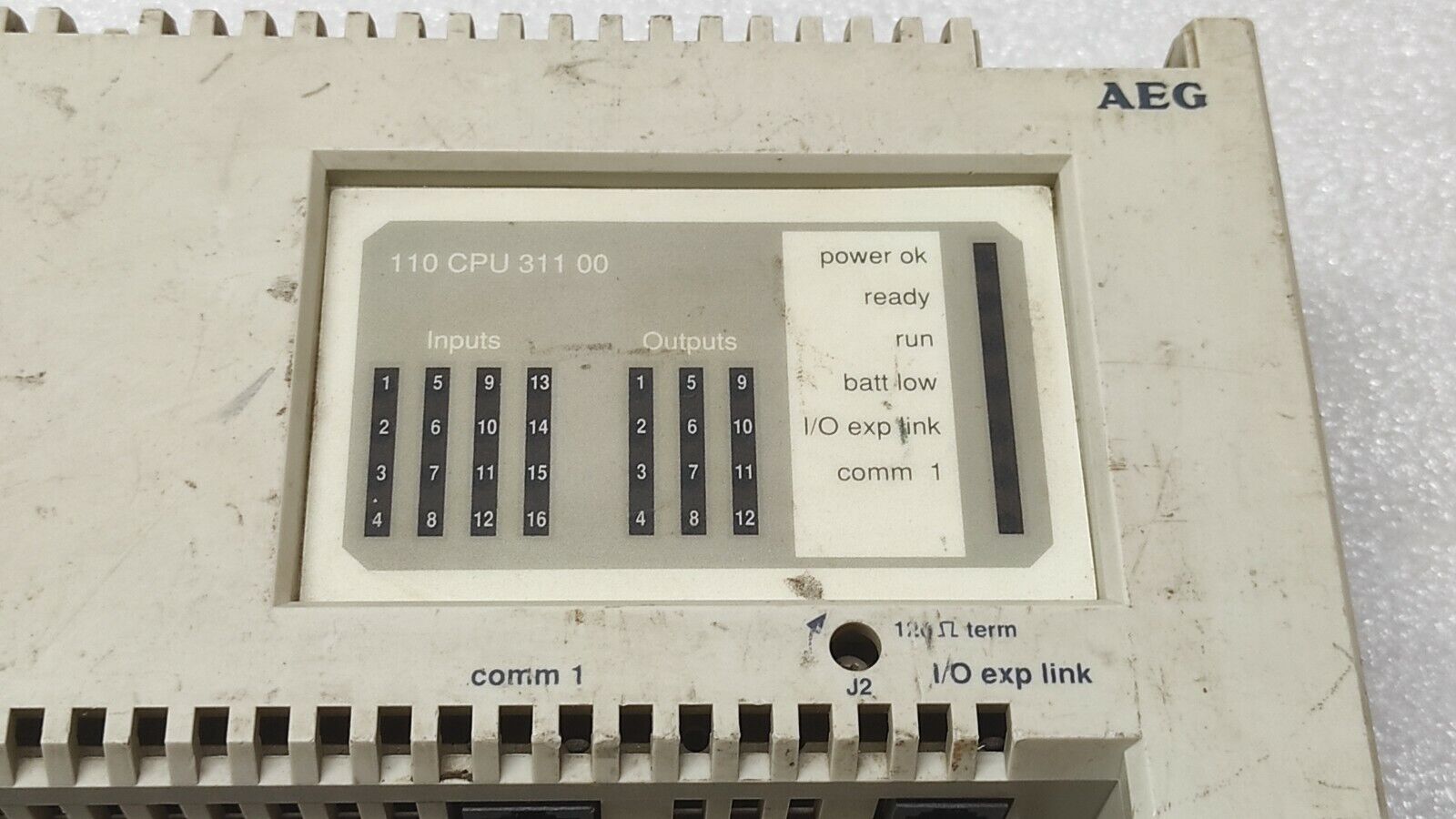 AEG 110CPU31100 PLC CPU MODULE SCHNEIDER AUTOMATION