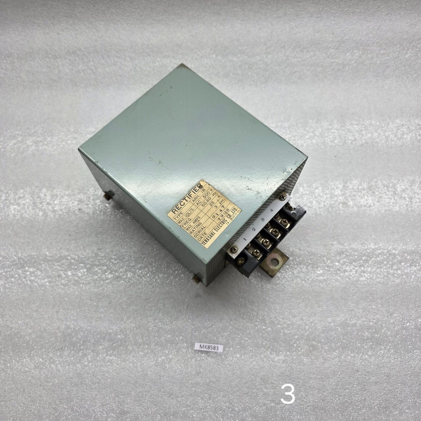 TERASAKI ELECTRIC ARH-IB RECTIFIER 500VAC 25A