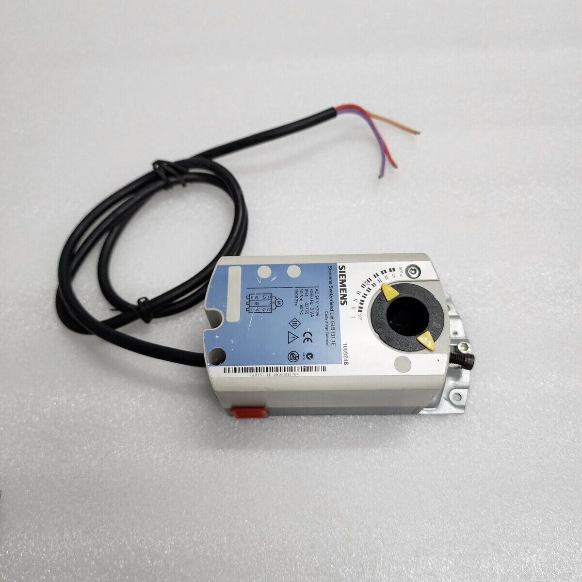 SIEMENS GLB 131.1E ACTUATOR 110609B 24VAC