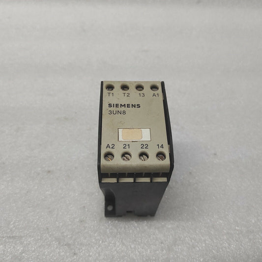 SIEMENS 3UN8-002 THERMAL MOTOR PROTECTION MODULE 110-115V