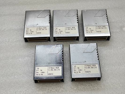 SULZER 112.054.354.210 I/O MODULE BQ2B REV C
