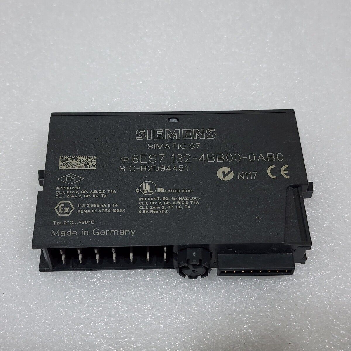 SIEMENS 6ES7 132-4BB00-0AB0 2-CH DIGITAL OUTPUT MODULE