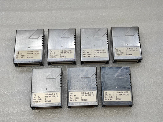 SULZER 112.054.776.210 I/O-MODULE AI2E