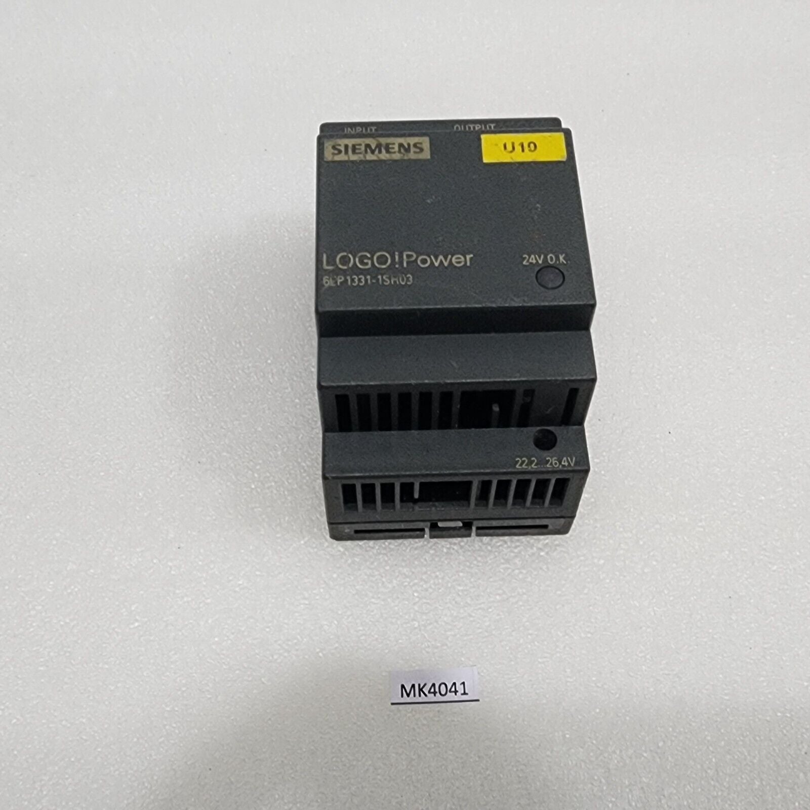 SIEMENS 6EP1331-1SH03 LOGO POWER SUPPLY 24VDC 1.3A