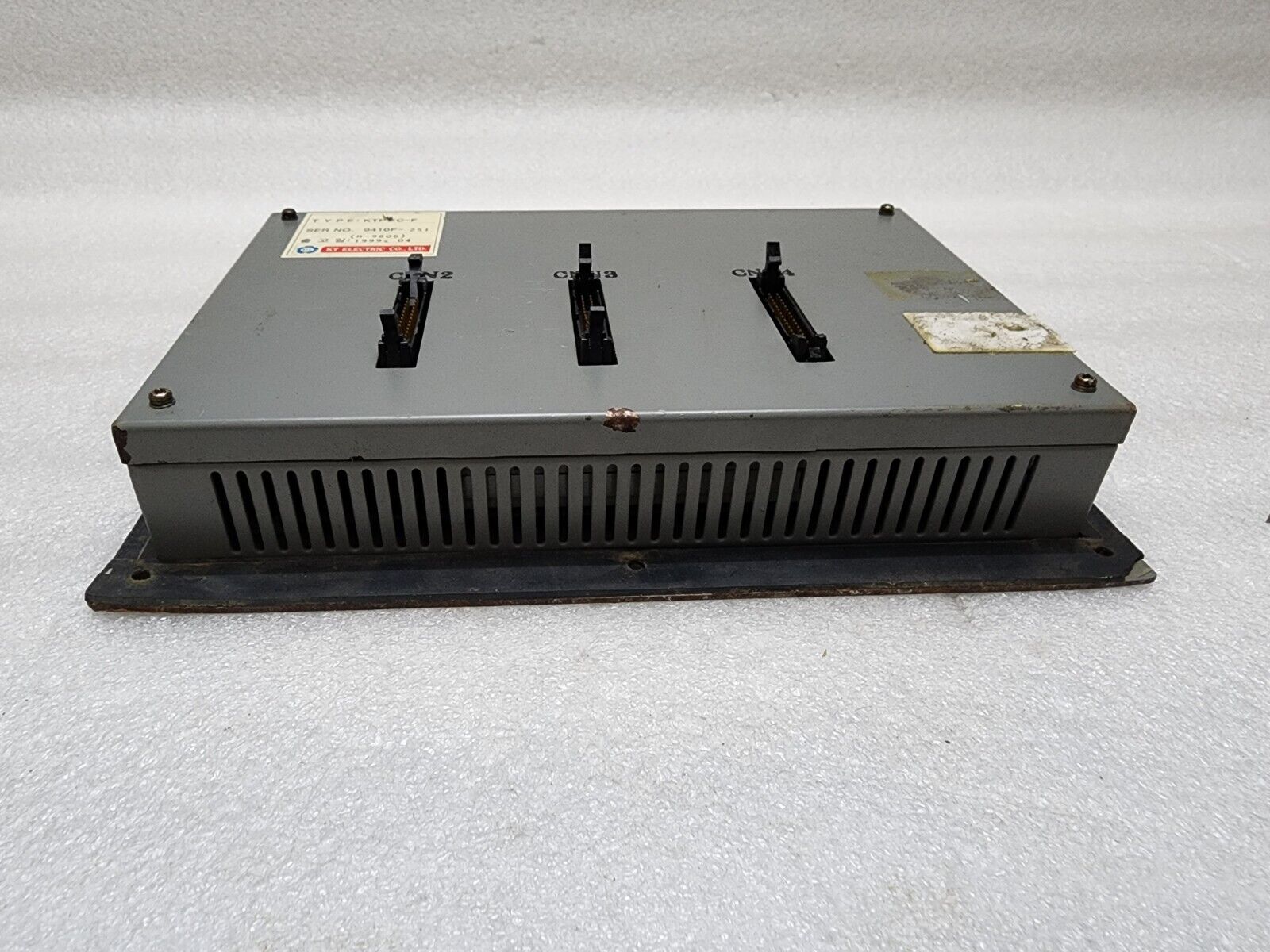 SAMGONG CO LTD KTPFC-F PURIFIER AUTO CONTROL SYSTEM 