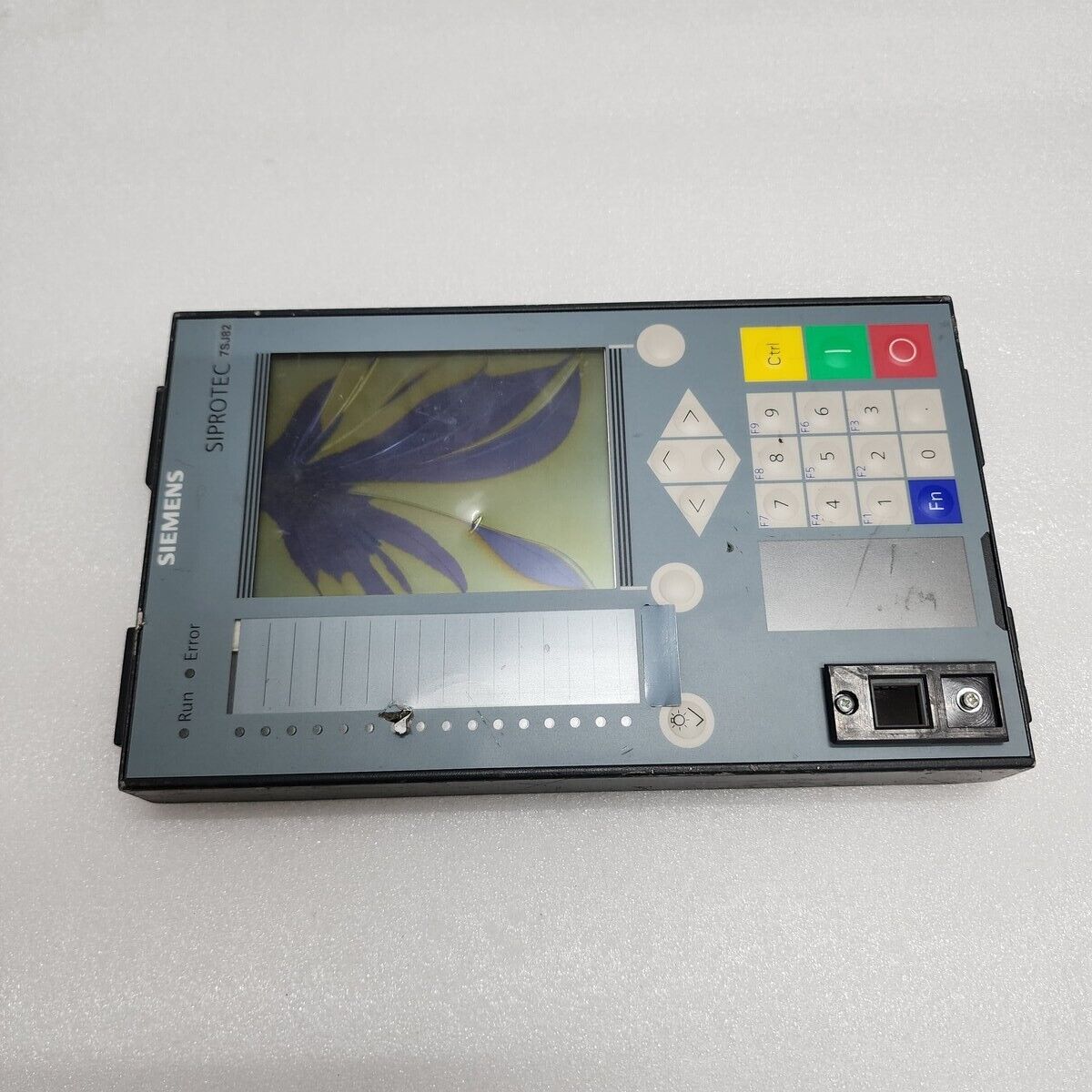 SIEMENS SIPROTEC 7SJ82 FRONT DISPLAY PANEL BROKEN